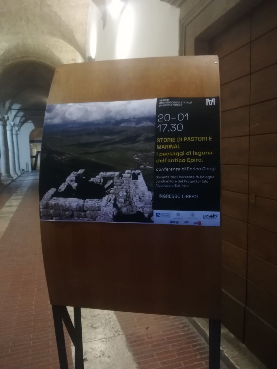 Conference in the Archaeological Museum of Ascoli Piceno